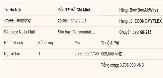 Giá vé máy bay Tết rẻ kỷ lục, đường bay TP.HCM – Hà Nội giảm giá bất ngờ-1