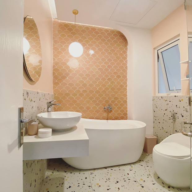 Vợ chồng trẻ xây nhà ở Đà Nẵng hết gần 1 tỷ, giải thích lí do làm chiếc cầu thang mong manh gây tranh cãi-9