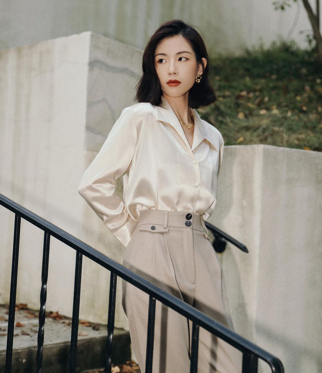 11 cách tái chế đồ công sở để diện Tết, chị em không cần sắm nhiều quần áo mới vẫn mặc đẹp nức nở-1