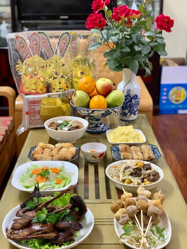 15 mâm cỗ cúng ông Công ông Táo đẹp, đầy đủ ai nhìn cũng khen nức nở-14