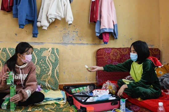 Bên trong khu cách ly 138 học sinh ở Chí Linh