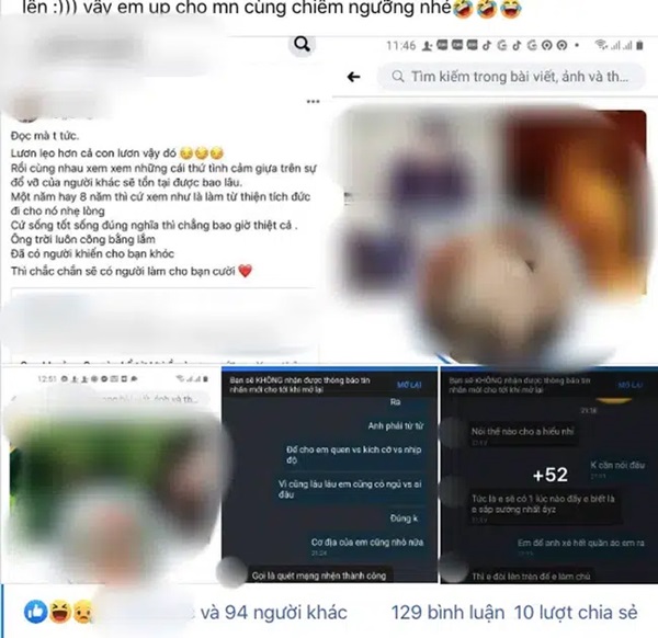 Màn bóc phốt chồng ngoại tình với cô nàng đạo lý” cùng loạt tin nhắn gây sốc: Chuyện giường chiếu nói công khai, trước khi lên giường” còn báo cáo Anh đi đón con đã”-2