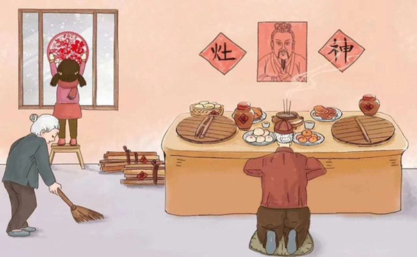 Chuyện người Trung Hoa đưa ông Táo về trời: Cá chép không phải là phương tiện chính, dùng rượu ngon món ngọt để khóa miệng Táo Quân không bẩm chuyện xấu trần gian-1