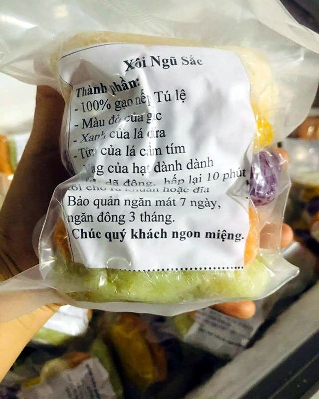 Xôi, cá ngũ sắc cấp đông cúng Tết ông Công ông Táo lên trời-3