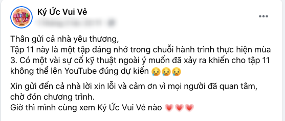 Ký ức vui vẻ: Khiến fan vỡ oà với cảnh MC Lại Văn Sâm gặp bé Đậu Đũa, ekip sản xuất vẫn xin lỗi vì có sự cố-1