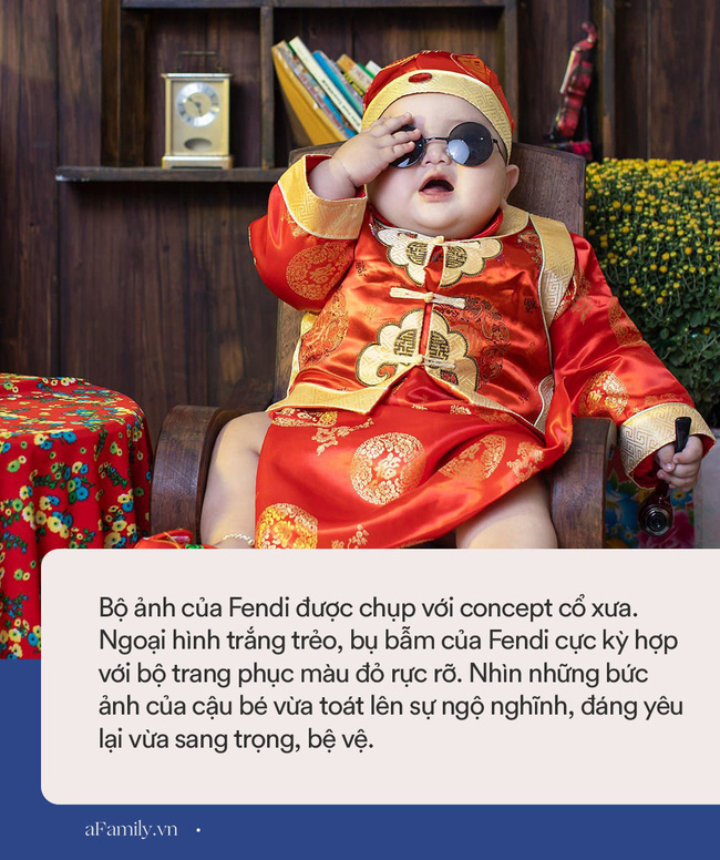 Bộ ảnh Tết của bé trai 1 tuổi gây sốt MXH vì đáng yêu phát hờn: Nhìn thôi đã thấy năm mới vui vẻ, khỏe mạnh, sung túc đủ đầy rồi!-5