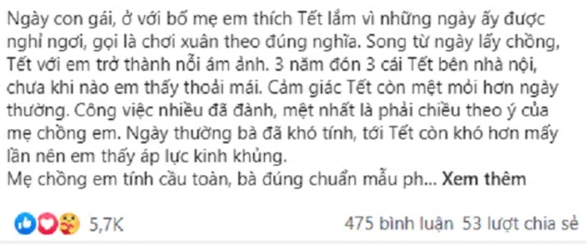 Con dâu báo sáng 30 Tết mới về, mẹ chồng liền trách có như không” nhưng màn thỏa thuận ngược” của cô lại khiến bà phải thay đổi thái độ-1