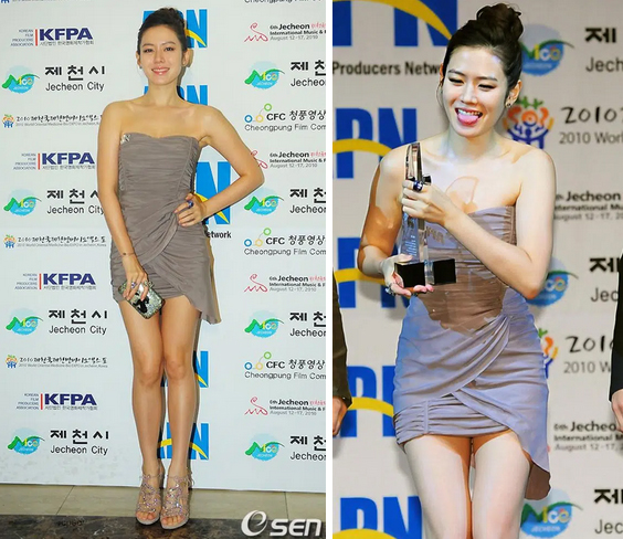 4 lần gây bão nhất lịch sử thảm đỏ của Son Ye Jin: Không ngờ chị đẹp từng có ngày kém sang đến vậy-2