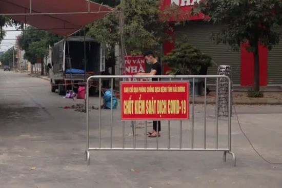 2 nhân viên Điện lực Cẩm Giàng dương tính với SARS-CoV-2