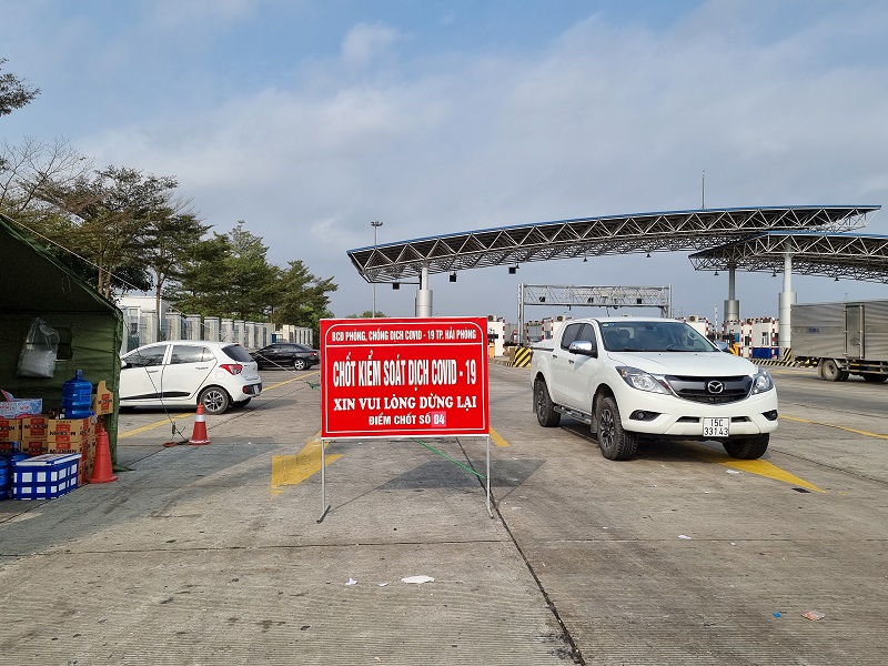 Kể từ 12h00 ngày 6/2/2021, kiểm soát tất cả các công dân ra và vào Hải Phòng-1
