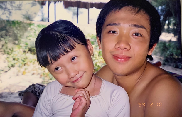 Em gái Trấn Thành tung ảnh hiếm chúc mừng sinh nhật anh trai, ai ngờ chiếm luôn spotlight của nhân vật chính-1