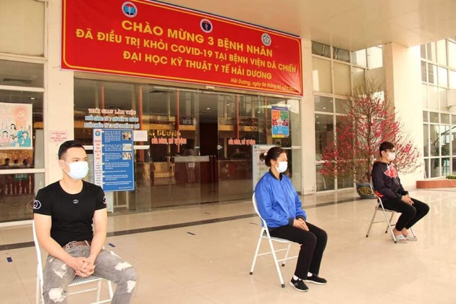 3 bệnh nhân đầu tiên tại Hải Dương khỏi Covid-19-1