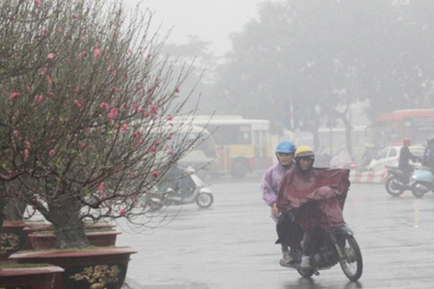 Gió mùa Đông Bắc tràn về từ 27 Tết trời chuyển mưa rét, Hà Nội thấp nhất 13 độ C-1