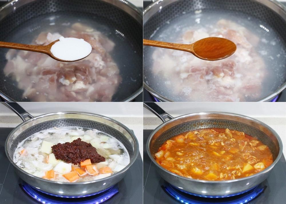 Gần Tết bận rộn, nấu nồi miến gà kiểu Hàn thì cả nhà có bữa ăn ngon lành lại nhanh gọn-3