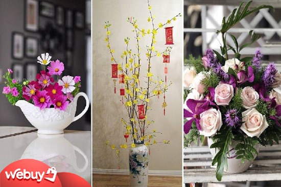 Gợi ý những loại hoa chơi Tết đẹp, hết mùng vẫn chưa tàn, khách đến nhà chơi ai cũng khen tấm tắc!