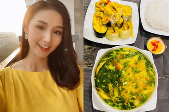 Lã Thanh Huyền hái khế vườn nhà nấu canh cá chua ngon xuất sắc, trước khi bắt đầu chuỗi ngày ăn ngập thịt hãy chiêu đãi gia đình món ăn này