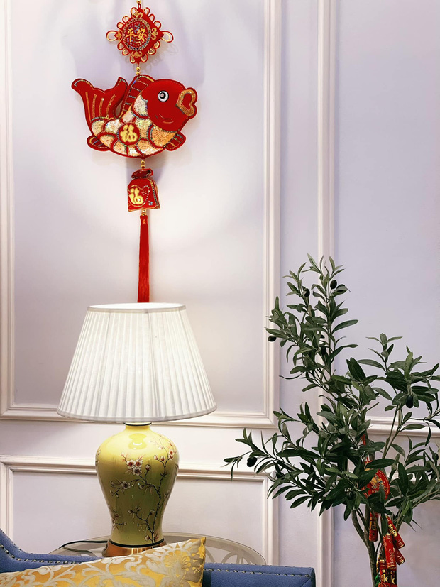 Vợ chồng Đăng Khôi - Thuỷ Anh trang hoàng căn biệt thự 2 triệu đô sẵn sàng đón Tết-16