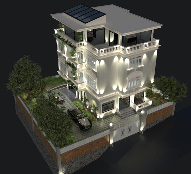 Hết cung điện” dát vàng đến biệt phủ 10.000m2, Lý Nhã Kỳ vừa xây xong biệt thự 4 tầng trước Tết: Riêng phòng ăn đã gây choáng!-2