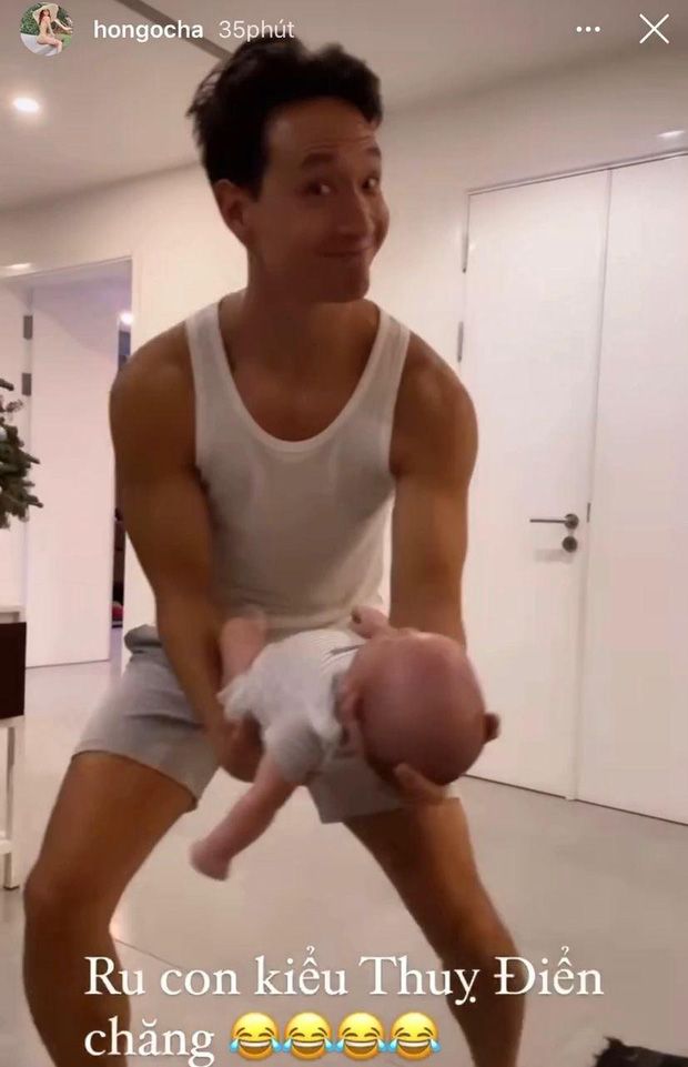 Chồng Hồ Ngọc Hà thời độc thân đẹp trai, phong độ vạn người mê, giờ làm bố bỉm sữa với những pha chăm con hài hước đi vào lòng người-5