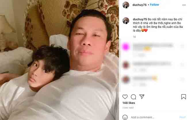 Lệ Quyên nói con trai muốn theo mẹ ra Hà Nội, chồng cũ Đức Huy lại bâng quơ: Con nói Tết năm nay chỉ thích ở nhà với Ba thôi-1