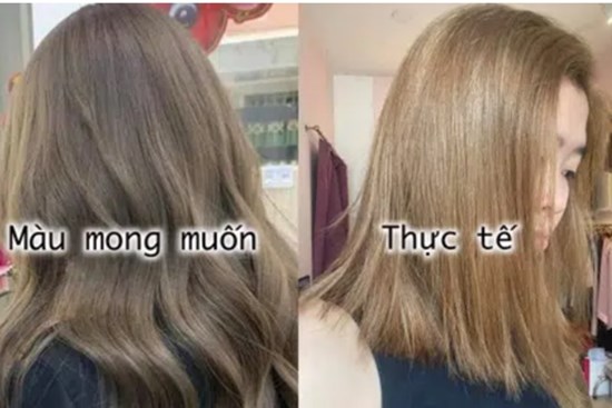 Chi gần 4 triệu làm tóc: Cô nàng này khóc ròng vì màu không đúng mong muốn, chủ tiệm vòng vo khi được yêu cầu nhuộm lại