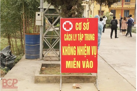 Bắc Giang: Cách ly tập trung 14 ngày đối với người về từ TP.HCM