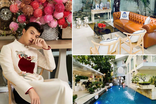 Biệt thự có 112 ô cửa của Thúy Nga ở Mỹ khoác áo mới trong dịp Tết-13