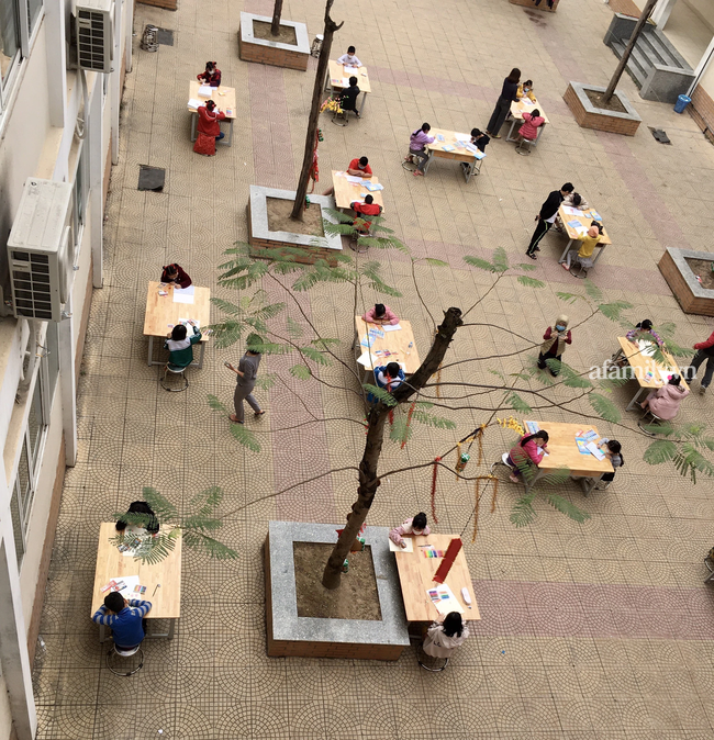 Không khí đón giao thừa tại trường tiểu học Xuân Phương, cái Tết đáng nhớ của thầy trò và phụ huynh trong khu cách ly-2