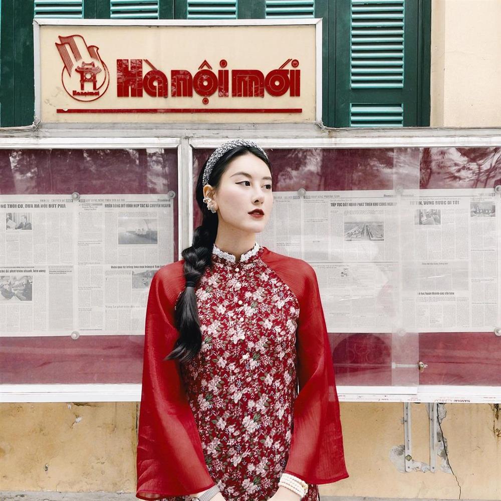 5 kiểu tóc sao Việt để khi diện áo dài: Đều rất xinh và sang, lên hình sống ảo lại càng lung linh-12