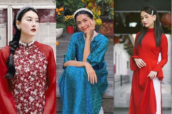 5 kiểu tóc sao Việt để khi diện áo dài | Tin tức Online