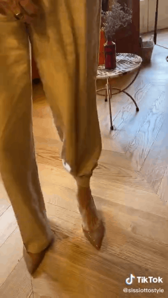 30 giây để tiến hóa quần ống rộng thành dáng quần xịn sò giống Hà Hồ, diện đi chúc Tết đẹp hết ý-9