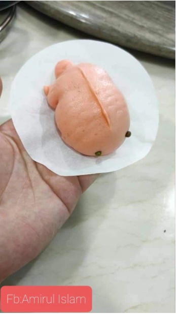 Ai cũng phát sốt với chiếc bánh bao hình con cá siêu dễ thương, nhưng đến khi hấp xong thì chú cá dính lời nguyền heo mập khiến dân mạng cười lăn lóc-2