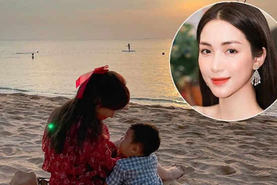 HOT: Đúng Valentine, bạn trai Hoà Minzy lần đầu công khai hình ảnh con trai đầu lòng, khoảnh khắc 2 mẹ con gây bão