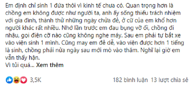 Chồng giục lừa con dậy mà làm” khi mới sinh được vài ngày, không ngờ vừa dứt lời anh liền chết lặng trước pha xử lý vượt sức tưởng tượng-1
