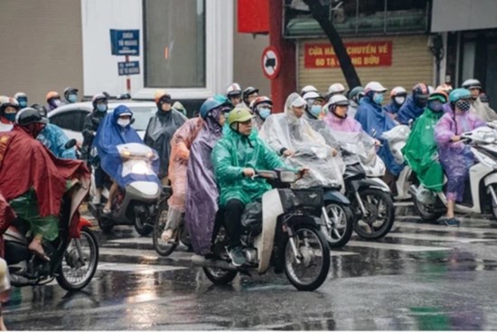 Từ đêm mai, không khí lạnh tràn về, miền Bắc trời chuyển mưa rét, nhiệt độ giảm còn 15 độ C