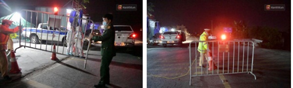 Hải Dương trước giờ giãn cách xã hội toàn tỉnh: Lực lượng xuyên đêm lập thêm 17 chốt kiểm dịch dọc Quốc lộ 5-2