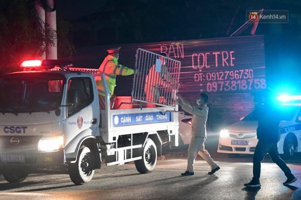 Hải Dương trước giờ giãn cách xã hội toàn tỉnh: Lực lượng xuyên đêm lập thêm 17 chốt kiểm dịch dọc Quốc lộ 5-3