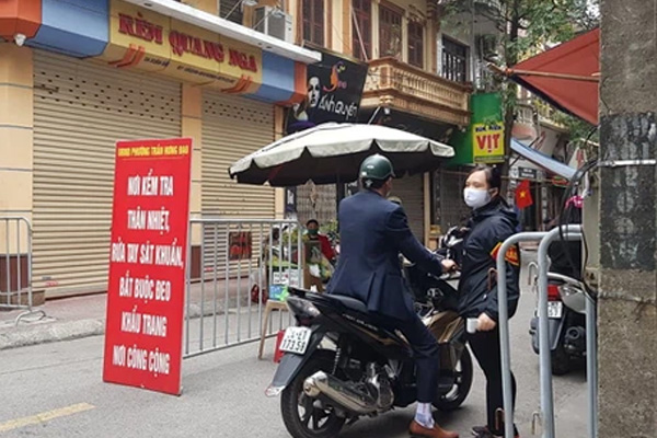 Hà Nội: Thêm 1 ca dương tính SARS-CoV-2 ở Cầu Giấy-2