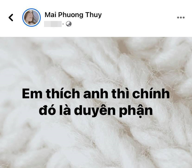 Mai Phương Thúy bất ngờ tỏ tình công khai với một người đàn ông, lúc hé lộ danh tính mới thực sự ngỡ ngàng-1