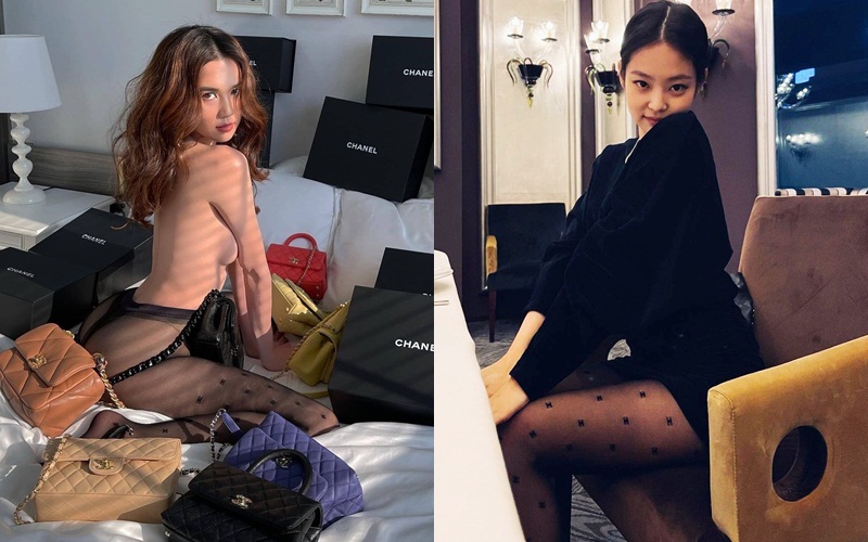 Ngọc Trinh đụng Jennie quần tất mỏng như sương nhưng gây phẫn nộ vì phản cảm nhức mắt-8