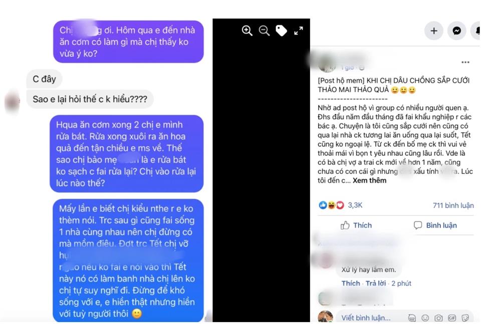 Màn dằn mặt” chị dâu chồng sắp cưới cực đanh thép của cô gái trẻ, chỉ dùng vài câu nói nhưng khiến đối phương im bặt, chẳng dám ho he-1