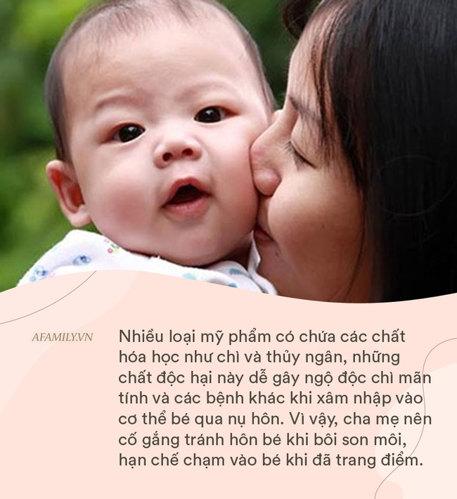 Bé gái 18 tháng tuổi bị nhiễm vi rút sinh dục từ nụ hôn của mẹ, cảnh báo người lớn không hôn trẻ trong 9 tình huống này-4