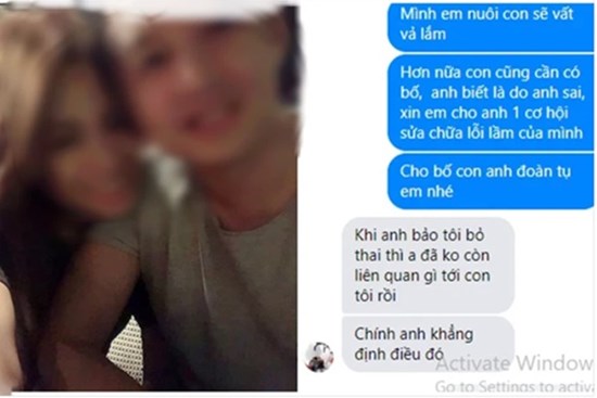 Bỏ bạn gái khi mang bầu, 3 năm sau nhắn tin xin chịu trách nhiệm rằng “mình em nuôi con sẽ vất lắm”, song câu trả lời của cô lại làm anh đắng họng