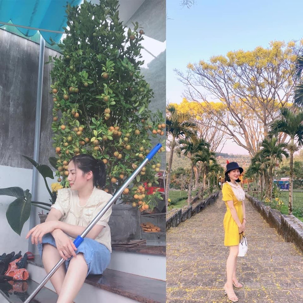 Hội chị em mở hội so ảnh lúc ở nhà với khi ra đường, ca này mới là lật hơn bánh tráng đây-2