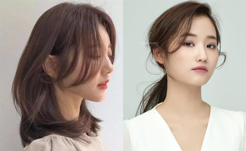 Kiểu tóc giúp che nhược điểm: Mặt vuông, cằm bạnh nên để tóc lửng chạm vai-4