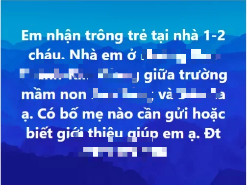 Bỗng dưng thất nghiệp, giáo viên mầm non loay hoay mưu sinh mùa Covid: Từ giữ trẻ, giúp việc theo giờ đến... làm shipper-2
