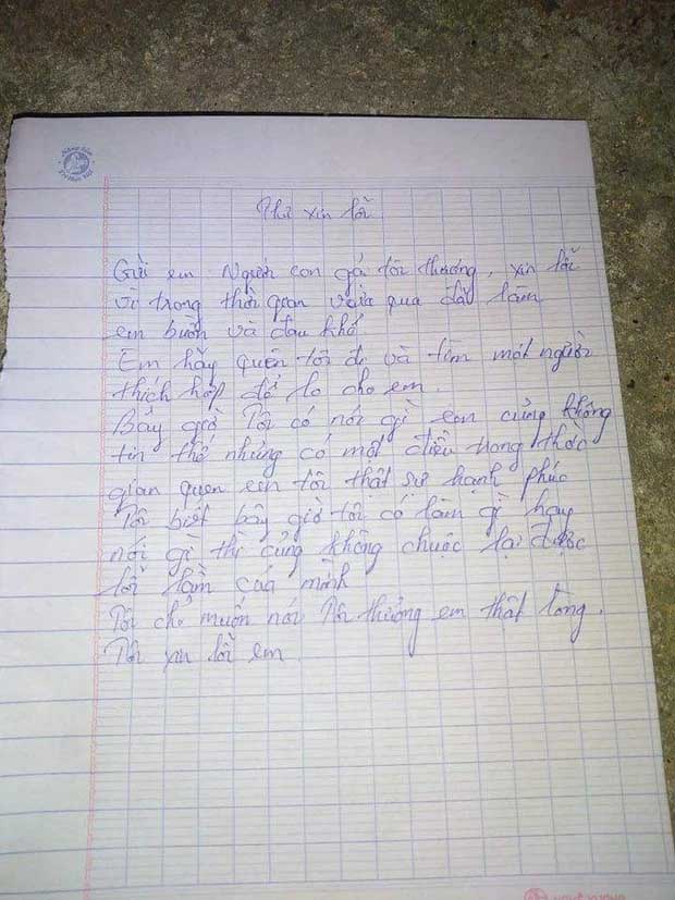Nam thanh niên lên cầu Thuận Phước để lại thư tuyệt mệnh cho bố mẹ và người yêu rồi... lên chùa-2
