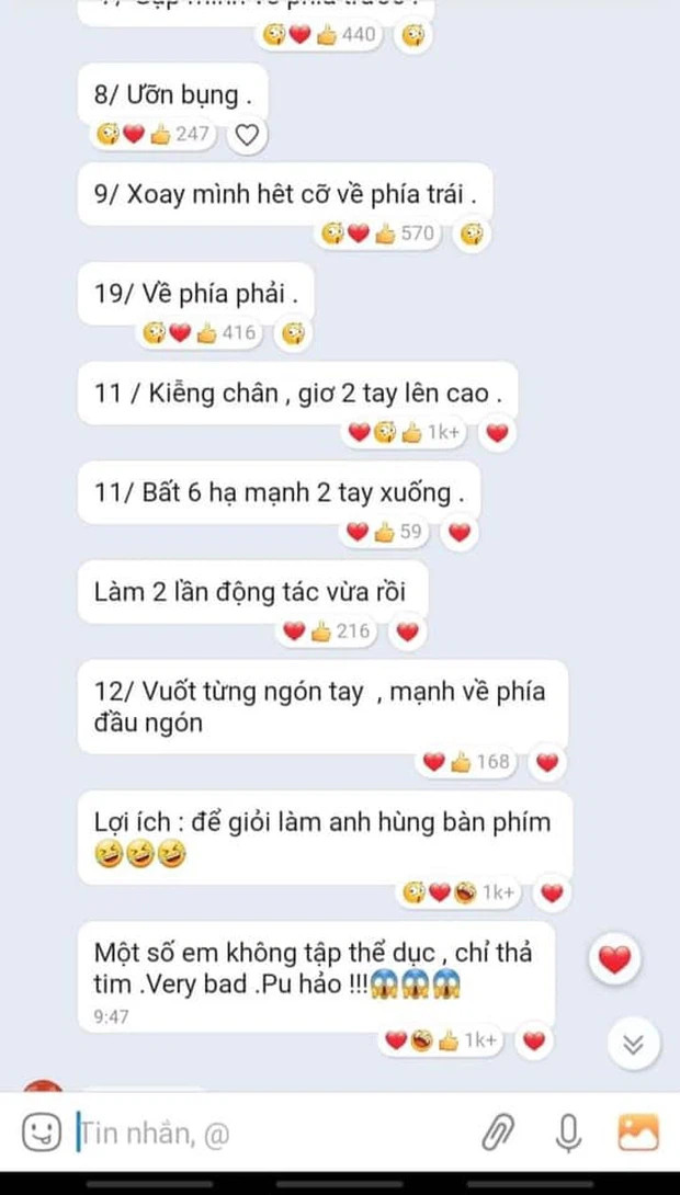 Muôn kiểu học thể dục online của học sinh: hết gửi ảnh động tác, chụp ảnh dìm bạn lại xin kiến tập-7