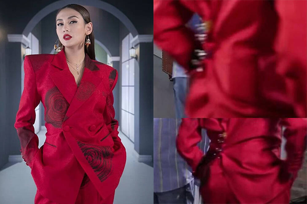 Ngọc Trinh đánh lừa fan không cao tay bằng HHen Niê chữa cháy váy áo-5