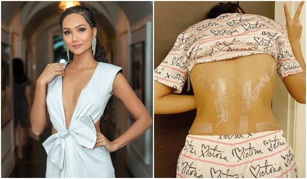 Ngọc Trinh đánh lừa fan không cao tay bằng HHen Niê chữa cháy váy áo-9